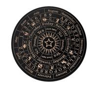 Dowsing Board - Placa de decisión de Madera, Herramienta de Mensajes de espíritu | Juego Decorativo de Planchette para Principiantes, reunión Familiar, Entretenimiento de Fiesta, orientación psíquica