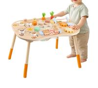 dowuiii Mesa Actividades Infantil - Juego Interactivo Educativo Aprendizaje Temprano | Centro De Actividades, Sensorial | para Niños Y Niñas De 1 A 3 Años, para Cumpleaños Y Guardería