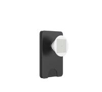 Doxie de Pelo Largo Color Crema Salvia Verde Salvia Rayas Regalo PopSockets PopWallet para MagSafe