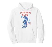 Doxie Mom Club Living The Doxie Life Funny Dachshund Sudadera con Capucha