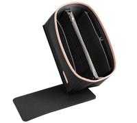 Doxo Juego de 2 piezas de organizador de bolso y moldeador de base, bolsa de fieltro para LV Speedy Neverfull (L-negro)