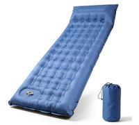 DoXtreme Camping Colchon Hinchable, Portatíl Colchoneta Camping con Almohada, Autoinflable Ultraligera y Resistente Colchón Individual al Aire Libre para Playa Viajes Camper