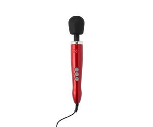 Doxy Vibrator Die Cast Magic Wand: Potente masajeador Magic Wand con vibración de varita mágica para mujeres - Red