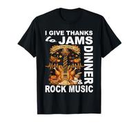 DOY Gracias A JAMS, Cena & Rock Music Guitarrista músico Camiseta