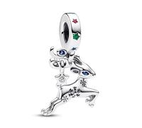 Doyafer Navidad Ciervo Colgante 925 Plata Ley Encantos Para Las Mujeres Pulsera Vacaciones Regalos De CumpleañOs Bricolaje Encanto JoyeríA Para Amigos Familia