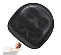 Doyandader - Asiento elevado, hinchable, correas de fijación para cojín de spa portátil, cojín de aire portátil para viaje, hogar, oficina, camping, avión