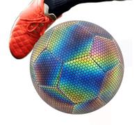 doyandader Balón De Fútbol Que En La Oscuridad | Pelota Fosforescente para Actividades Nocturnas - Balón Impermeable Divertido para Cumpleaños Navidad Entrenamiento Juegos Deporte Niños al Aire Libre