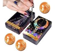 doyandader Baraja De Tarot - Baraja Física con Imágenes Florales Nítidas,Herramienta de Lectura y Guía para Amantes del Arte, Interpretación de Sueños, Despertar Espiritual, Buscadores Espirituales y