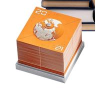 doyandader Calendario 3D 2026, decoración de globo terrestre para escritorio, calendario decorativo, para casa, oficina, apartamento, escuela, salas de reuniones, áreas de recepción, mesita de noche