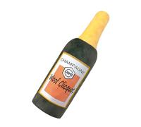 doyandader Juguetes chirriantes para perros | Juego con forma de botella de vino, juguete masticable para cachorros - para cachorros, estimulación mental, ejercicio físico, enriquecimiento para la