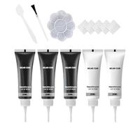 doyandader Kit de Reparación para Cuero de Coche,Restaurador Cuero Automóvil - Productos De Mantenimiento para Paneles De Puertas Reposabrazos Y Asientos