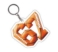 doyandader Llavero de bola deportiva, 2D llavero ornamento, cordones de bolas, para bolso, bolso escolar, billetera, regalos de, cumpleaños, competición, precio, de regalo, Estilo B