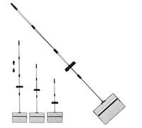 doyandader Recogedor De Gallinero,Pala de Cribado de Estiércol para Gallinero - Pala con Tamiz Desmontable De Acero Inoxidable para Limpieza De Residuos Mascotas Granja Exterior Hogar