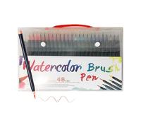 doyandader Rotuladores de acuarela para acuarela, marcadores de pintura y dibujo, suministros para artistas, diarios, aula, arte, hogar, escuela, niños, manualidades, proyectos creativos