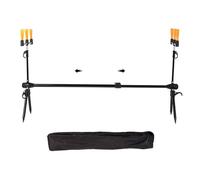 Doyandader - Soporte de para con , Ajustable y retráctil para Pescador y pequeño Amigo Padre