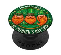 Doyle Clan St Patrick’s Day 2026 Family Reunion PopSockets PopGrip Adhesivo