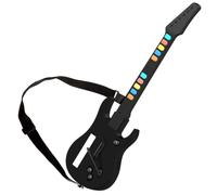 DOYO Wii Guitar Hero Guitarra Negro Wii Juegos y Rock Band Game para Guitarra Inalámbrica, Controlador de Guitarra Wii Desmontable(10)