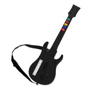 DOYO Wireless Wii Controller für Guitar Hero und Rock Band, compatible con todos los juegos de Guitar Hero, Rock Band 2, Legends of Rock, con cinturón ajustable (Negro)