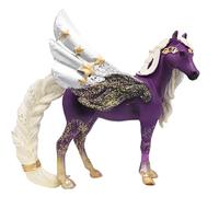 Doyomtoy Caballo Figura de Juego Unicornio Figura Caballo Elfo Mítico Modelo Pegaso Mágica Criatura Energética Caballos Morado