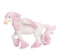 Doyomtoy Decoración de Pastel de Unicornio,Estatua de Unicornio decoración Superior de Animales Pastel de Pegasus Infantil Fiesta de cumpleaños de la niña, Regalo mágico de la niña y el niño(Rosa)