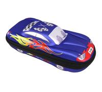 Doyomtoy Estuche para lápices de Carreras Estuches para Lápices Tema del Juego Coches de Carrera Estuche de Gran Capacidad para Adolescentes Estudiantes