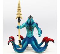 Doyomtoy Figura de Monstruo Pulpo, Figura de Juego de Criaturas Marinas, Figura de Monstruos y Criaturas, Figura de Acción con Partes Móviles y Giratorias, para Regalos de Cumpleaños para Niños