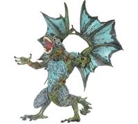 Doyomtoy Modelo de juguete de dragón del infierno, modelo de juguete de monstruo, pterosaurio azul, modelo de dinosaurio realista, juguete para niños, regalo de cumpleaños para niños