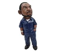 Doyomtoy Rap Star Cool Hip Hop Legends Adornos de Resina, Estatuas para Coche o Escritorio, para Cake Topper, Salón, Oficina, Muñeco Rapper 2Pac, Shakur, Pac, Snoop…