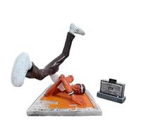 Doyomtoy Rap Star Cool Hip Hop Legends Adornos de Resina, Estatuas para Coche o Escritorio, para Cake Topper, Salón, Oficina, Muñeco Rapper 2Pac, Shakur, Pac, Snoop