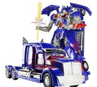 Doyomtoy Transformator-Roboter Optimus Prime, Juguete Transformator-Roboter Hecho a Mano, Regalos para Adultos y niños, Objetos de colección Decorativos...…