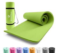 #DoYourFitness® Esterilla de fitness y yoga antideslizante | Para principiantes y avanzados | Grosor de 0,8cm a 2cm | Esterilla de gimnasia que no daña las articulaciones 183cm x 61cm o XXL 190cm x 100cm