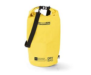 #DoYourOutdoor Dry Bag Bolsa | Mochila Impermeable | Bolsa Impermeable y Bolsa | 2L 5L 10L 20L 30L Drybag en 2 Estilos y Muchos Colores | Ideal para Barco, Kayak, Pesca y Camping, Amarillo, 10 L,