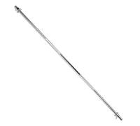 DoYourSports Barra para pesas de hierro fundido con tapas roscadas - Juego de entrenamiento para todos los grupos musculares - Accesorio de fitness en casa - 25 mm de diámetro - 150 cm de longitud