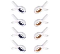 DOYUKY 8 Piezas Grandes para Toallas de Playa, Pinzas para Ropa a Prueba de Viento, Pinzas para Ropa de Agarre, Pinzas de Viaje para Sillas de Sol para Piscina, Playa, Jardín, Toalla de Baño