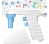 DOZPAL Controlador de pipeta eléctrico (0,1-100 ml), llenador de pipetas motorizado automático con 6 velocidades Ajustables para Laboratorios bioquímicos, 2 Modos de Vaciado