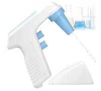 DOZPAL Controlador de pipeta eléctrico para Laboratorio, pipeteador automático Digital de 0,1-100 ml, llenador de pipetas motorizado con 6 velocidades Ajustables, 2 Modos de dispensación