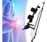 DOZPAL Entrenador de rehabilitación de Rodilla con Control Remoto, máquina eléctrica de Rodilla, Equipo de rehabilitación de Movimiento pasivo Continuo, Camilla de piernas Ajustable de 0 a 120° M