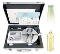 DOZPAL Medidor de torsión Digital para Pruebas de Torque de Tapas de Botellas, medidor de Torque de precisión Profesional para Alimentos y cosméticos, Abrazadera Ajustable de 10 a 160 mm HP250