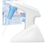 DOZPAL Micropipeta de Laboratorio, llenador de pipetas eléctrico, Bomba de pipeta motorizada de 0,1-100 ml, Controlador de pipeta automático con 6 velocidades Ajustables para investigación científica