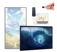 DOZPAL Reproductor de señalización Digital para restaurantes, comercios y Negocios, quiosco Digital de Publicidad HD, Pantalla Inteligente de Gran tamaño para Montaje en Pared 21.5inch