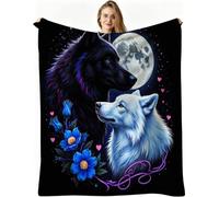 Dozrmey Manta Extra Grande, Lobo Negro, 220x240 cm, AQ3833