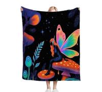 Dozrmey Mantas para Sofa Grandes 150x200 Seta Naranja, Mantas Cómoda y Transpirable Pelo para Cama 90, Manta Polar de Microfibra y Franela para Oficina Niños Adultos, AQ6861