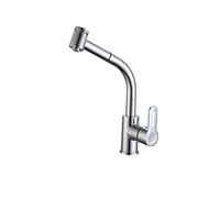 DP Griferia - Grifo monomando extraible de caño alto para fregadero modelo Mandarina