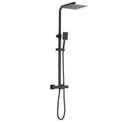 DP Grifería Obsidiana -Set de ducha, color negro