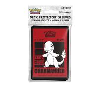 Ultra PRO - Charmander - Fundas protectoras de mazo de 65 quilates para Pokémon, regalo de coleccionista, accesorios de juego, fundas listas para torneos, equipo para fanáticos de Pokémon, protección