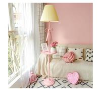 dP3sQ8mXjN Lámparas de pie Lámpara de pie moderna con mesa bandeja, lámpara for sala estar, dormitorio, oficina, hogar(Yellow-Pink)