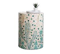 dP3sQ8mXjN Mesa de Centro Mesa Auxiliar Taburetes de jardín Decorativos for Mesa Interior y Exterior, Moderna, Centro pequeña, for sofá, mesita Noche for Dormitorio, Sala Estar, balcón