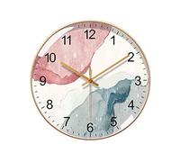 dP3sQ8mXjN Reloj de Pared Reloj de Pared Redondo Moderno Lujo Ligero 10 pulgadas/12 pulgadas/14 Pulgadas silencioso Reloj decoración Interior(12inch)