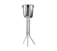 dP3sQ8mXjN Tina para Bebidas Cubo de champán Estilo Europeo con Soporte, Barra Acero Inoxidable, Cubo Hielo for el hogar Estante, for Granos, Vino Tinto Lujo