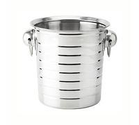 dP3sQ8mXjN Tina para Bebidas Cubo de Hielo Acero Inoxidable, congelador portátil, KTV, Fiesta, champán, Botella Bebida, refrigeración Resistente, 1 Unidad, Enfriador Botellas Vino